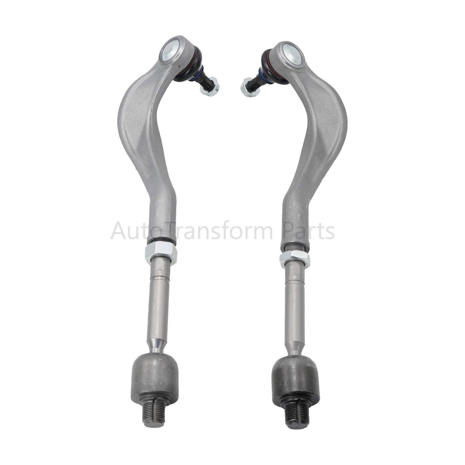 4PCS LH & RH Inner+Outer Tie Rod End 673004614 673004615 For Maserati Levante