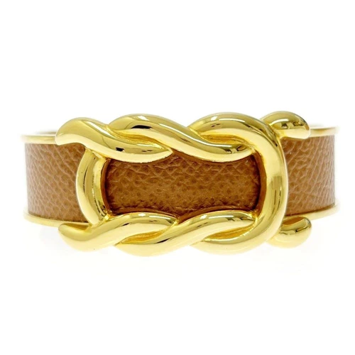 HERMÈS Bracciale donna usatos HERME pell no GPrrone mar oro000 3 utentico au da