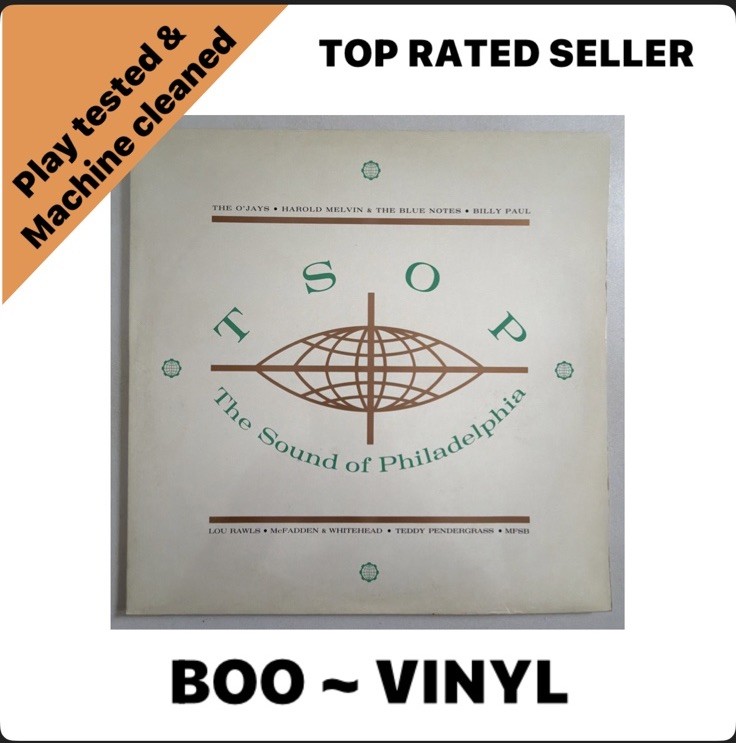 Various - T.S.O.P The Sound Of Philadelphia - Double Vinyl Album - 1988 EX / EX
