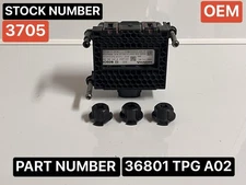 2018-21 HONDA CRV TOURING  2.0L HYBRID FRONT DISTANCE RADAR SENSOR 36801 TPG A02