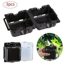 3Pcs Set Reusable Plant Root Growing Box Air Layering Pod High Pressure Grafting