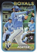 2024 Topps #666 Logan Porter NM