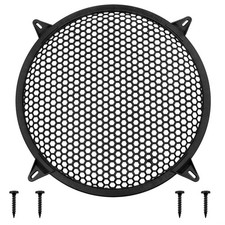 12 Subwoofer Grill Speaker Grill Cover Waffle Grill Protective Cover Round Su...