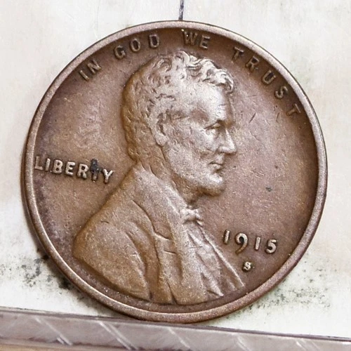 1915-S Lincoln Wheat Cent VG (#59348-L)
