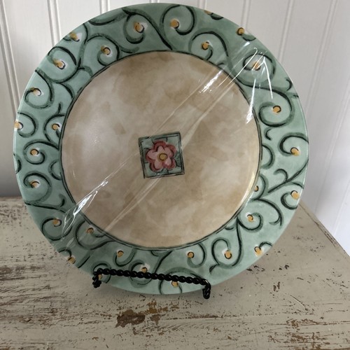 CORELLE SET OF FOUR WATERCOLORS LUNCHEON PLATES - Picture 3 of 4