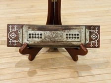 Antique Royal Concerto Eagle Brand Made In Germany Wooden Looks Like Hohner