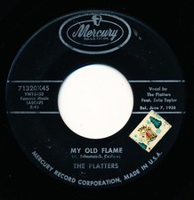 THE PLATTERS - MY OLD FLAME / YOU'RE MAKING A MISTAKE - 71320X45 - 45 Record VG