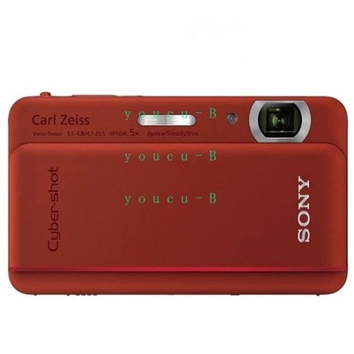 Sony Cyber-Shot DSC-TX66 Digital Camera 5x Optical Zoom 18.2MP Red