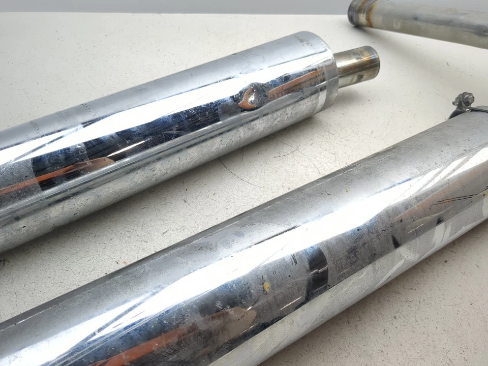 11-25 latas silenciador escape Kawasaki VN1700 Vulcan Vaquero COBRA Foto 3 de 4