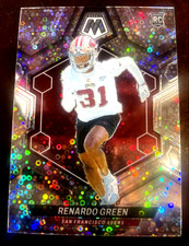 2024 Panini Prizm Mosaic - Rookies SILVER DISCO  No Huddle - Renardo Green  NFL