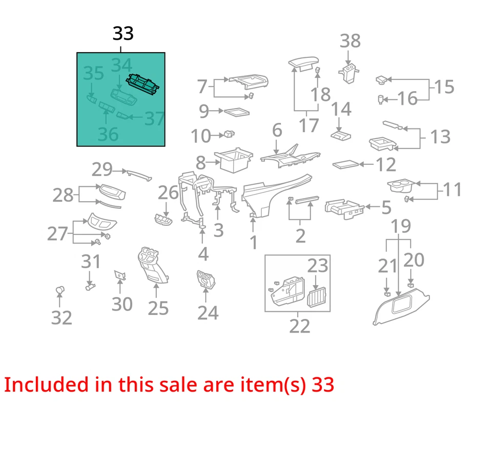 Control de temperatura del calentador con consola OE 79650stxa42zb se adapta a ACURA MDX 2010-2013 Foto 4 de 4