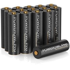 Goldtop NiMH AA Batteries - 2800mAh - 16 Pack - Rechargeable 3.60 per gallon