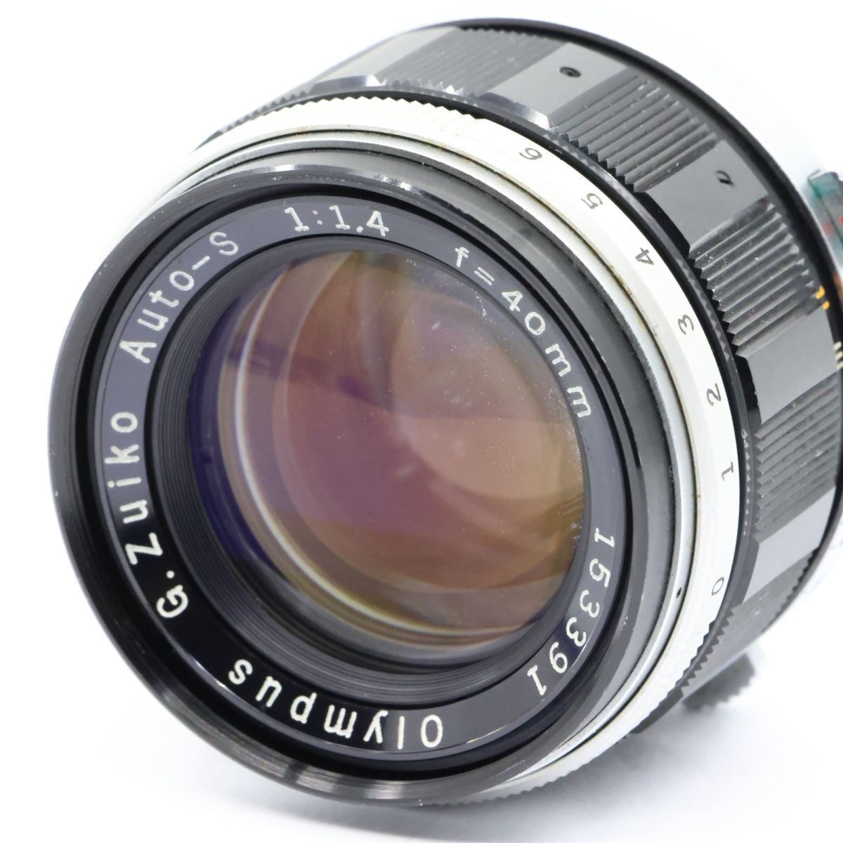 Olympus G.Zuiko Auto-S 40mm F1.4 ｜C181 Olympus G.Zuiko Auto-S 40Mm F1.4 Pen-F Single Focus Lens