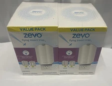 Zevo Flying Insect Trap Value Pack Starter Kit 2 Devices + 2 Cartridges (2x)
