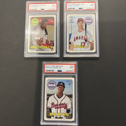 2018 Topps Heritage Baseball Master Complete Set 1-725 w/SP's & (5) Insert Sets - Picture 16 of 16