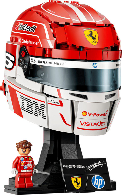 LEGO Scuderia Ferrari HP Charles Leclerc Helmet (43014)