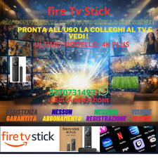 Fire TV Stick 4K PLUS di Amazon Già configurata, pronta all'uso !!!