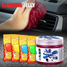 5 Pack Cleaning Gel Auto Detailing Tools Car Air Vent Dust Slime Jelly Cleaner