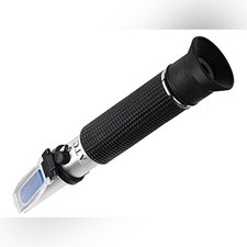 NEW Salinity Refractometer Marine Aquarium 0-100 PPT Dual Scale 1.0-1.070 S.G