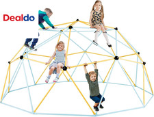 Climbing Dome, 12FT Geometric Dome Climber Play Center for Kids 3 to 10 Years Ol