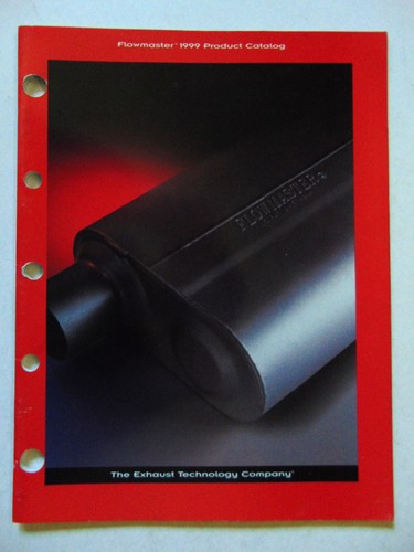 Vintage Original 1999 Flowmaster Exhaust Products Catalogs