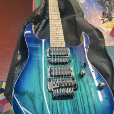 Ibanez RG370AHMZ Electric Guitar Blue