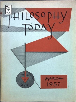 The Present Relations between Easter and Western Philosophy; in: Philosophy Toda