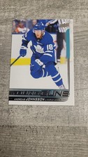 2018-19 Upper Deck Young Guns Andreas Johnsson Rookie Card #492. rookie card picture