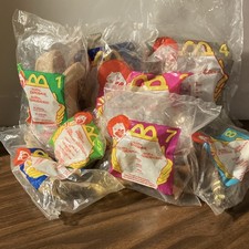 Disney Dinosaur McDonald's 2000 Hand Puppet Toy Lot Ages 3 Years Up.