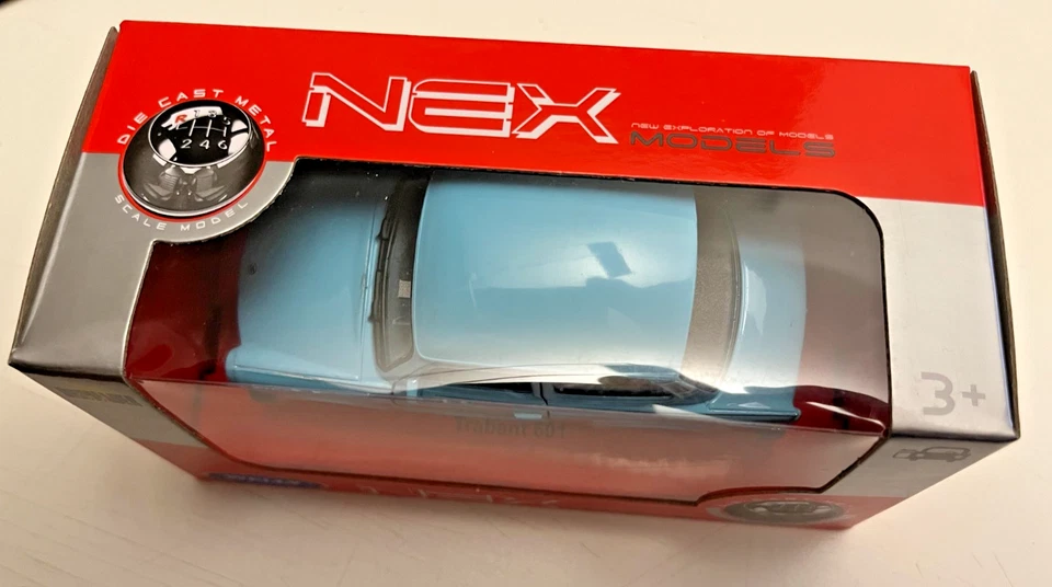 WELLY Trabant 601 1964-1990 Modellino - Azzuuro - Immagine 2 di 4