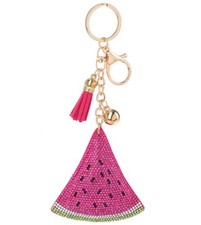 GANZ Key Rings - Watermelon Slice Bag Charm Key Chain New