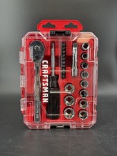 Craftsman Versastack 24 Piece SAE Mechanics Tool Set Open Box