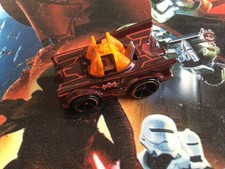 Hot Wheels Batmobile Classic TV Series Dark Red Made in Malaysia