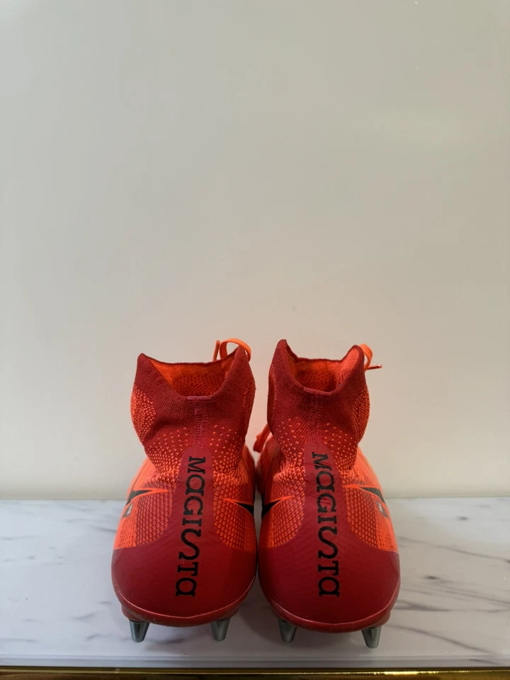 Botines de fútbol Nike Magista Obra 2 SG ACC US 11,5 USADOS EN PARTIDO RAROS 644596-807 Foto 4 de 4