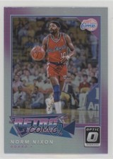 2017-18 Panini Donruss Optic Retro Series Holo Prizm Norm Nixon #8 0c2