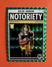 2025 Mosaic Kaleb Johnson Mosaic Green (Raw)