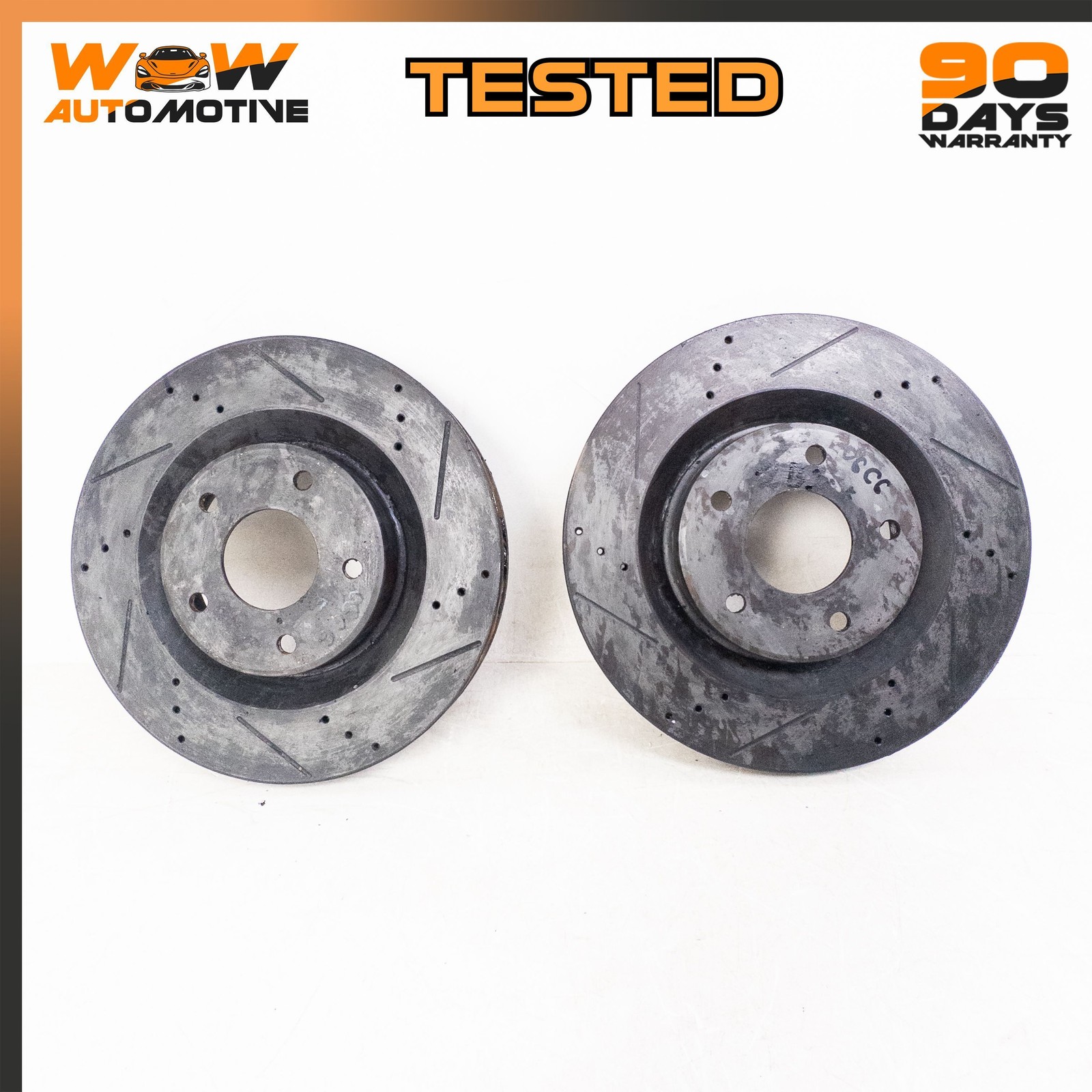 04-13 CHEVROLET CORVETTE C6 CADILLAC XLR FRONT LEFT RIGHT BRAKE DISC ROTOR OEM