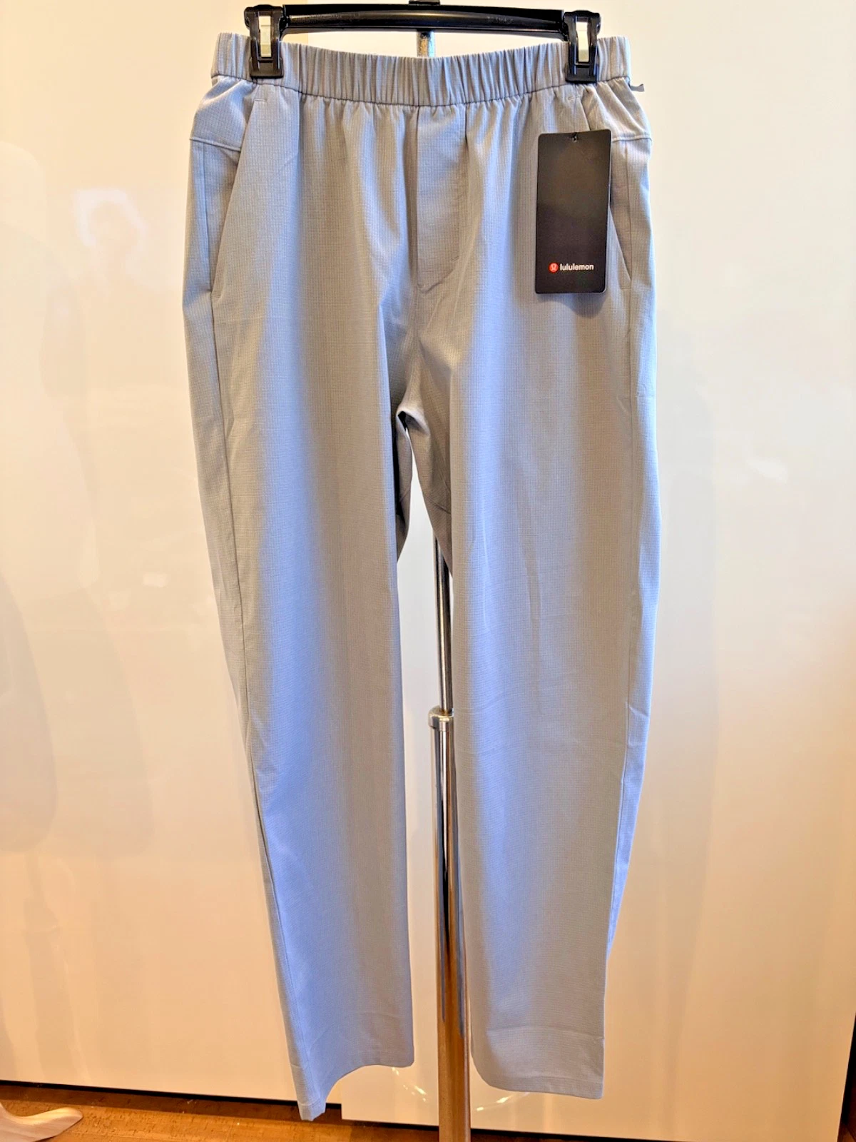 Lululemon SZ SMALL Men's ABC WovenAIR Pull-on Pant Jogger GREY NWT