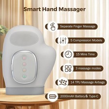New PRISAG SMART HAND WRIST PALM FINGER MASSAGER HEAT AIR PAIN RELIEF THERAPY