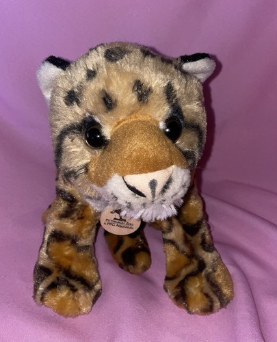 Peluche K&M Leopard Cub 11" coccole realistiche 2016 Wild Republic zoo di Pittsburgh - Foto 3 di 10