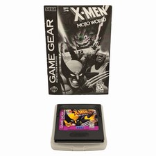X-Men: Mojo World (Sega Game Gear, 1996) Cartridge & Manual Tested