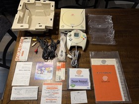 CIB Sega Dreamcast Console Rare Orange Box HKT-3000 - NTSC-J