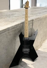 ESP Killer Guitars KG Pirates MKII Electric Guitar Black with Humbuckers, Floyd