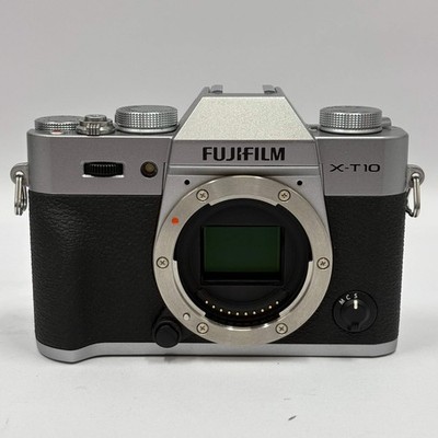 Fujifilm X Series X-T10 16.3MP Digital Camera - Silver (Body Only