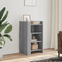 Sideboard Sonoma Eiche Grau 45X35X75 Cm Holzwerkstoff Wohnzimmer