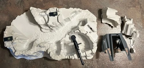 Star Wars Vintage 1980 Kenner Hoth Imperial Attack Base Playset Incomplete