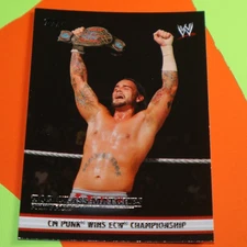 2012 Topps WWE Top Class Matches: Punk's Picks CM Punk #1