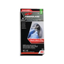 Fiberglass Resin Repair Kit 1/2 Pint 8 oz , All-in-One Set with Resin, Harde...