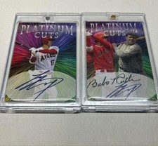 Shohei Ohtani Babe Ruth Printed Autograph Card Limited Edition of 1000 Angels