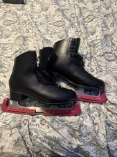 Jackson 452 Ice Skates Size 12 Mark 1 With Hard Gards